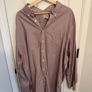 LL Bean Kennebunk Sport Shirt XXL Tall